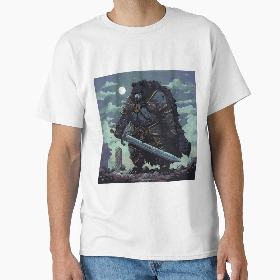 Black Bear Pixel Knight by Kaos-Bit