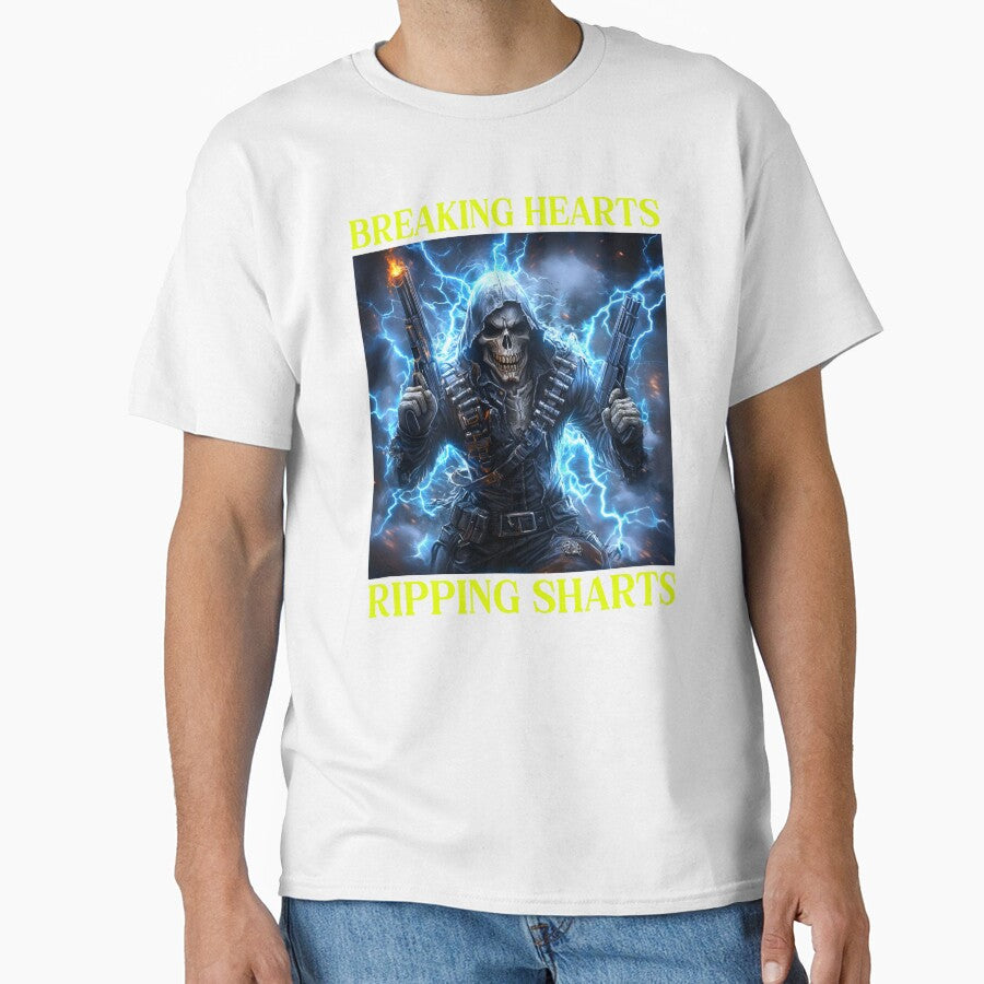 Breaking Hearts Ripping Sharts Oddly Specific by RockFireMerch