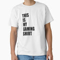 This Is My Gaming Shirt Funny Nerd Gamer Dad Joke Design by Jason Gilbert