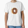 Donut Get Mad Get Leaven Funny Donut Pun (Dark BG) by punnybone