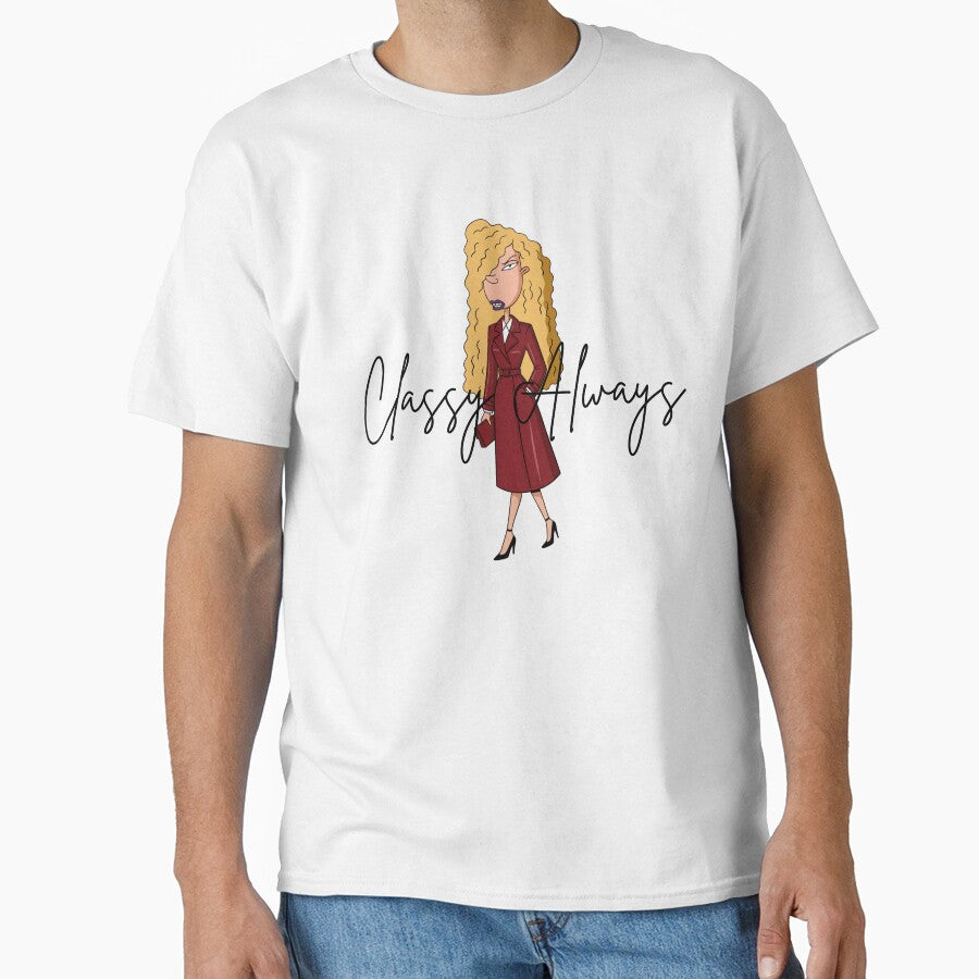Classy Always Editorial Street Style Tee by LunaTS