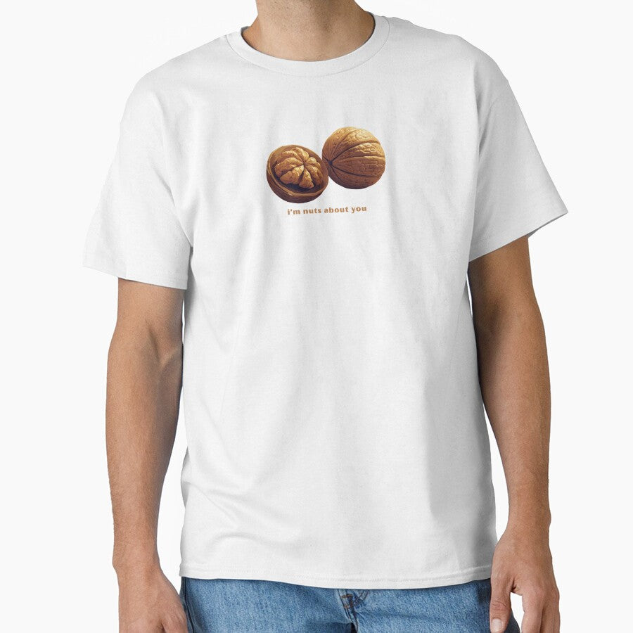 I’m Nuts About You - Cute Pun | TeeHee Puns Funny Design by TeeHee Puns