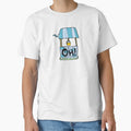 Oh Well Pun, Oh in graffiti on a blue funny water well by Click-Like