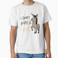 I Don't Give A Rats Sarcastic Donkey Design by Peggy Lindstrom