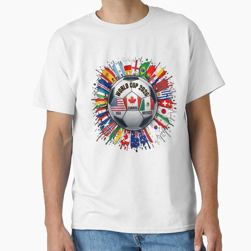 2026 World Cup USA Canada Mexico Football Design by AuraShift