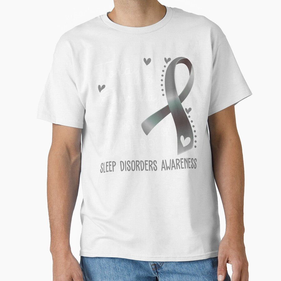 Today And Everyday I Support My Hero Sleep Disorders Awareness Warrior Gifts by hvoid41