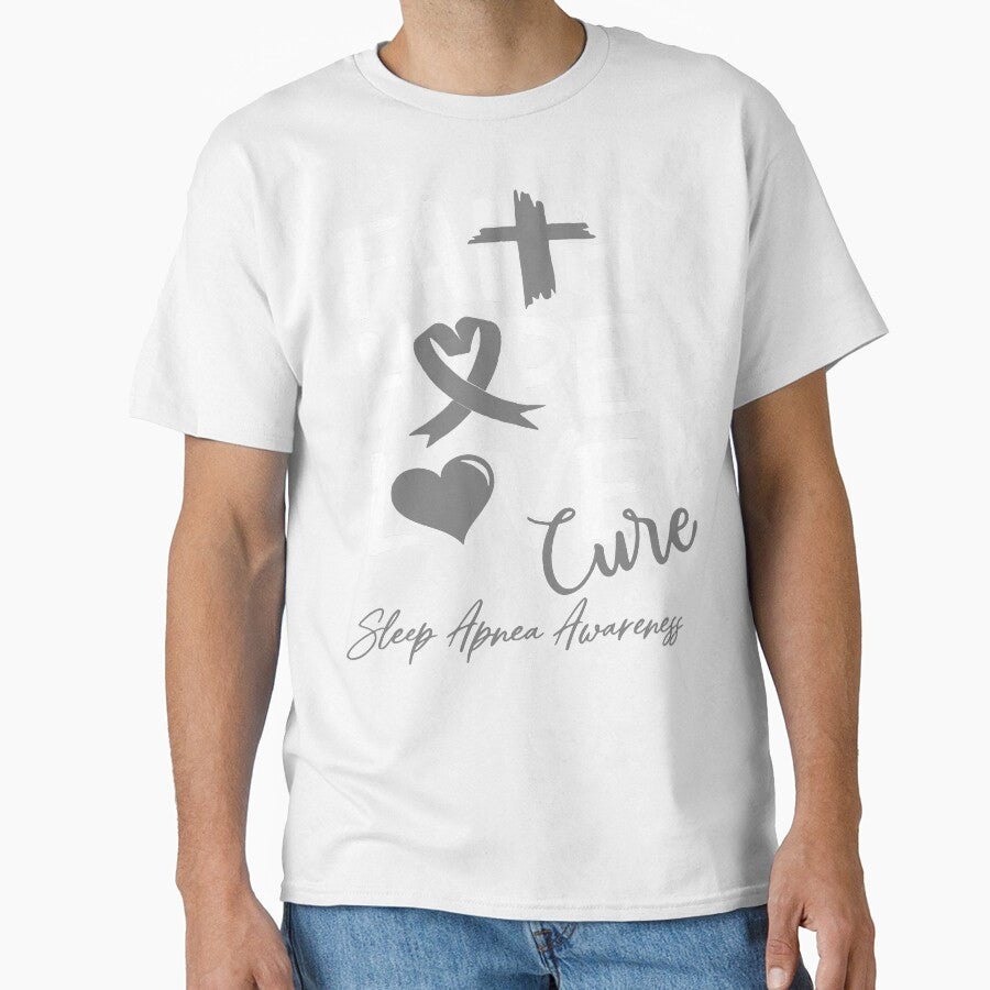 Faith Hope Love Cure Sleep Apnea Awareness by Grooffos