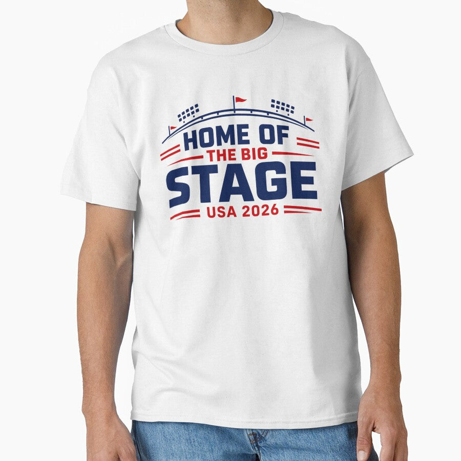 HOME OF THE BIG STAGE. Football Soccer World Cup USA 2026 by PerfectMatch