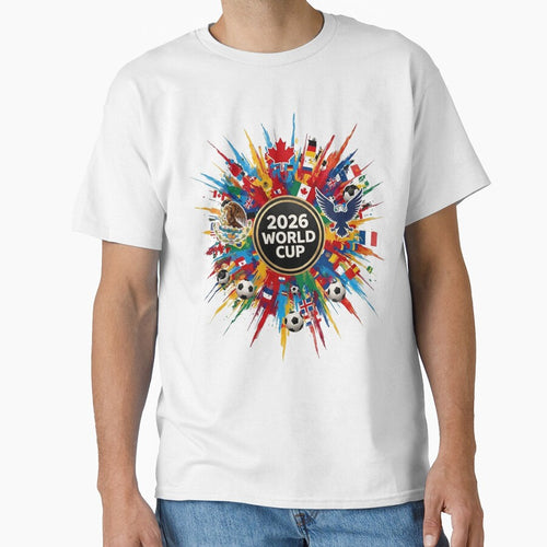 2026 Soccer Cup T-Shirt, Soccer Fan Shirt, Football Fan Gift, Soccer Cup 2026 Tee, International Soccer Shirt, Football Fan Gift by CreativeNest Prints