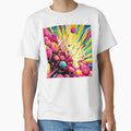 Pop Art Comic Book-Style Colorful Abstract Designs by DEC02