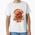 Burger-A-Day: The Ultimate American Stress Buster Tee Design by JacontaII