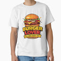 Cheeseburger Lover Funny Burger Foodie Vintage Style by kiralynstration