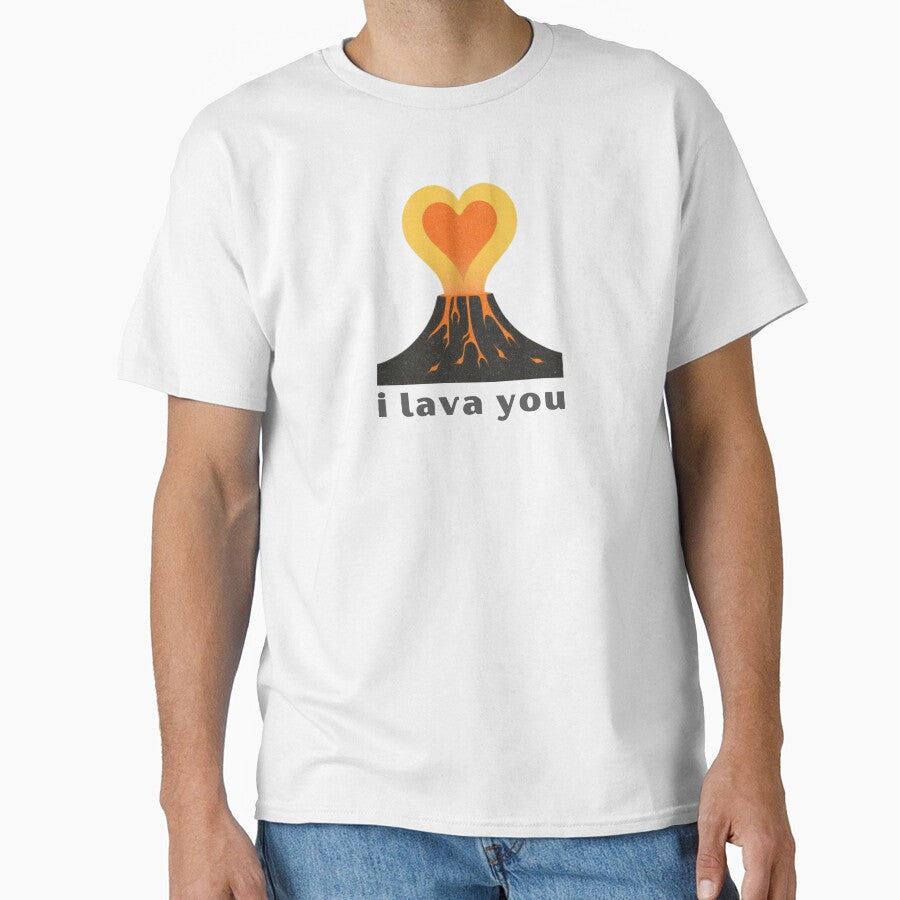 I Lava You - Cute Pun | TeeHee Puns Funny Design by TeeHee Puns