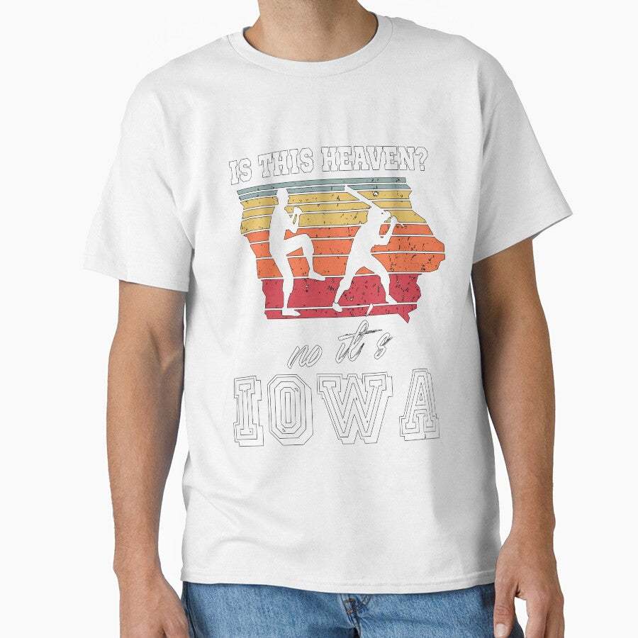 Is This Heaven No It’s Iowa Baseball retro vintage by Mo-Am