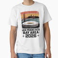 San Francisco Bay Area Golden Gate Stadium T-Shirt V14 by DarylWelsh2024