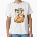 Burrito Mood Kawaii Sleeping Purrito Cat. by Mr Lee