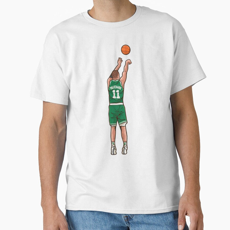 Payton Pritchard Jump Shot Cartoon by conerlyita34