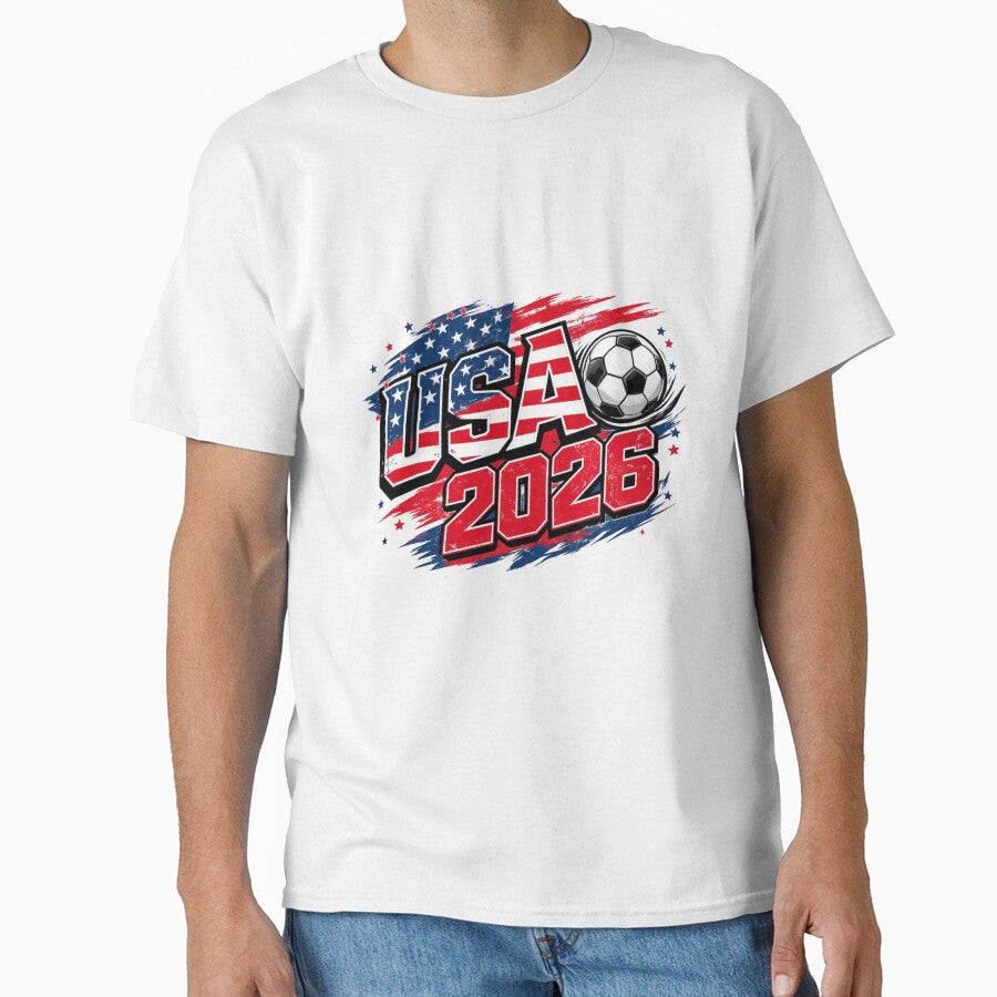 Football World Championship 2026 Soccer Team USA by Thread&Fable