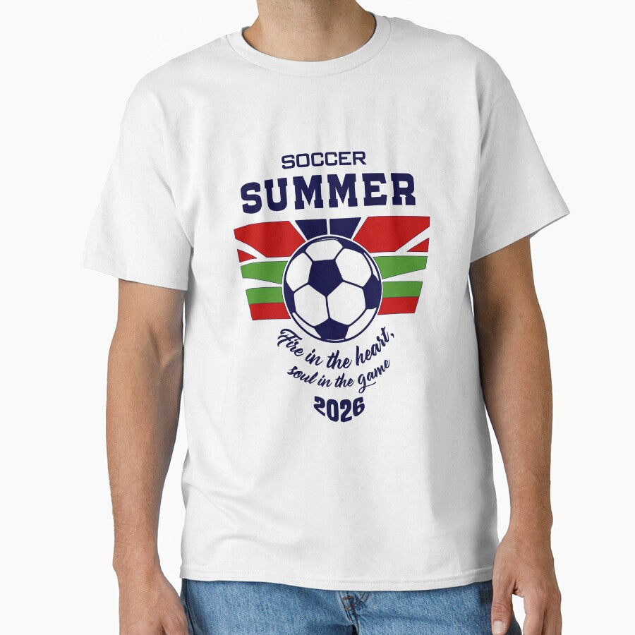 Soccer Summer 2026: Football Soul & Fire in the Heart by MalisoStickers