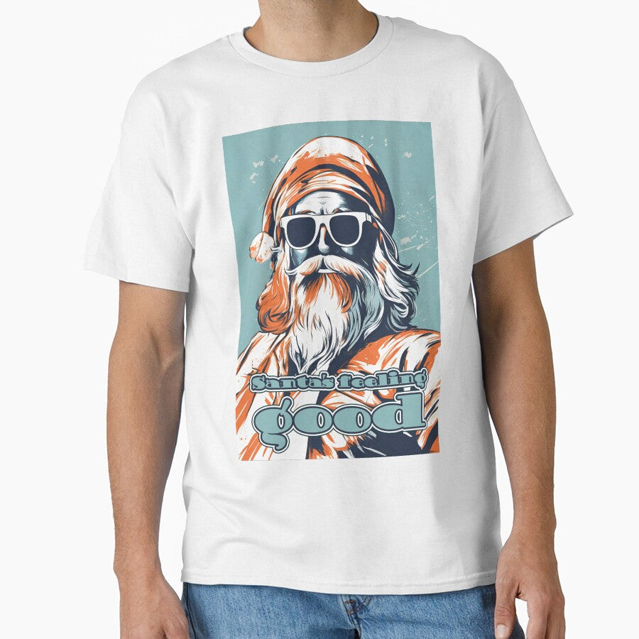 Xmas Santa Pop Art by ZenStickConcept