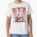 Kawaii white bunny by MerlinWear