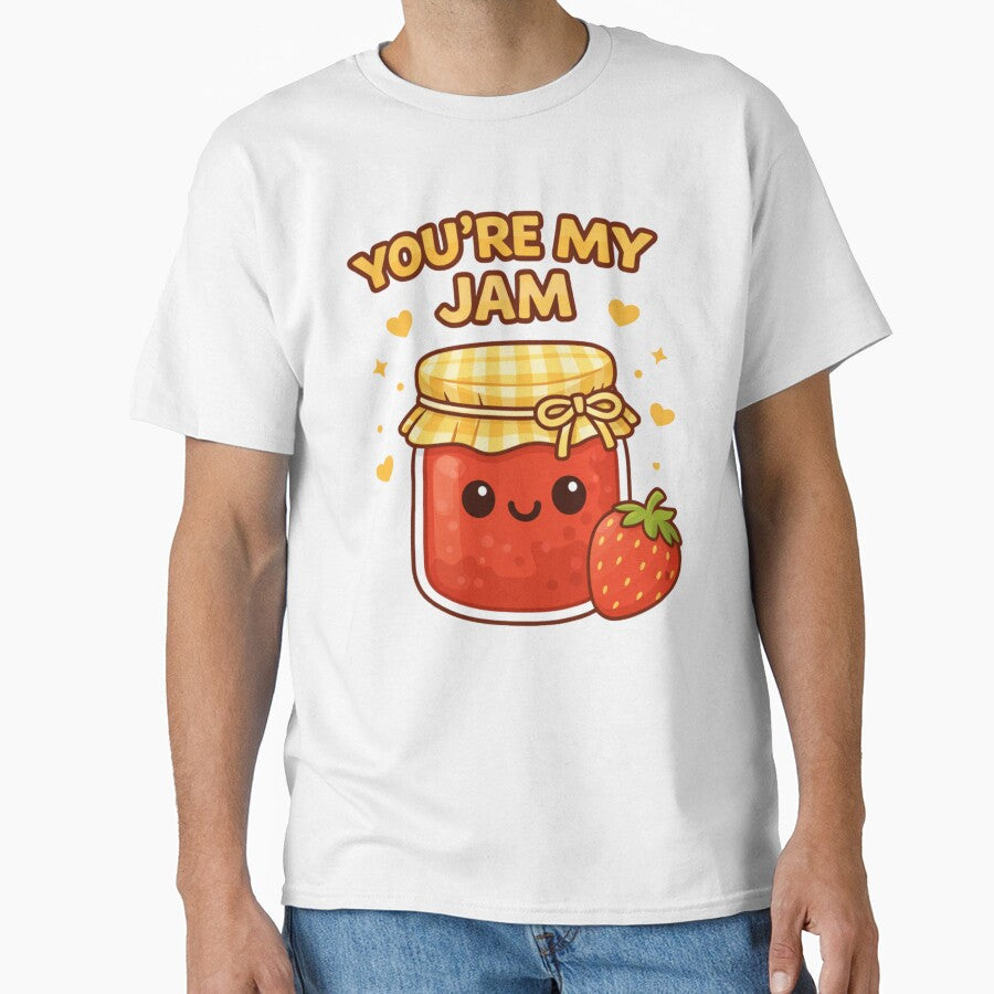 You're My Jam Cute Food Pun by Papier Atelier Art