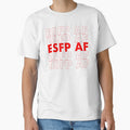 ESFP AF Red Personality MBTI Funny Shirt by FanaticTee