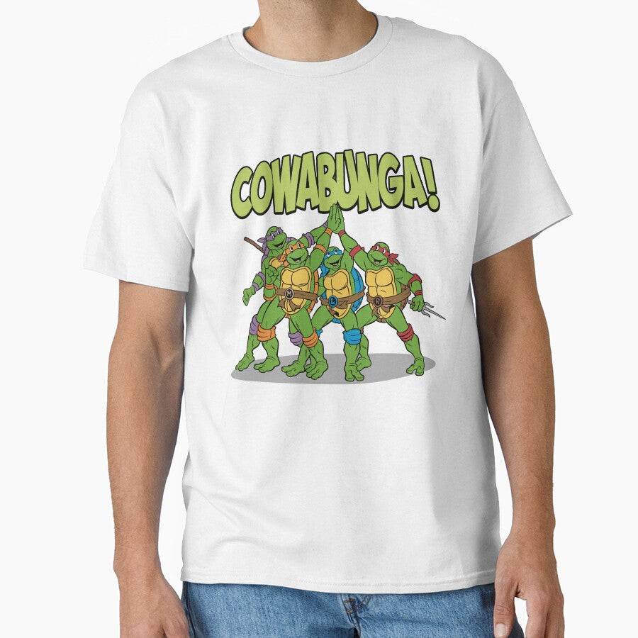 Cowabunga High Five - Mutant Ninja Turtles Group Hug by Krasnovaovaova