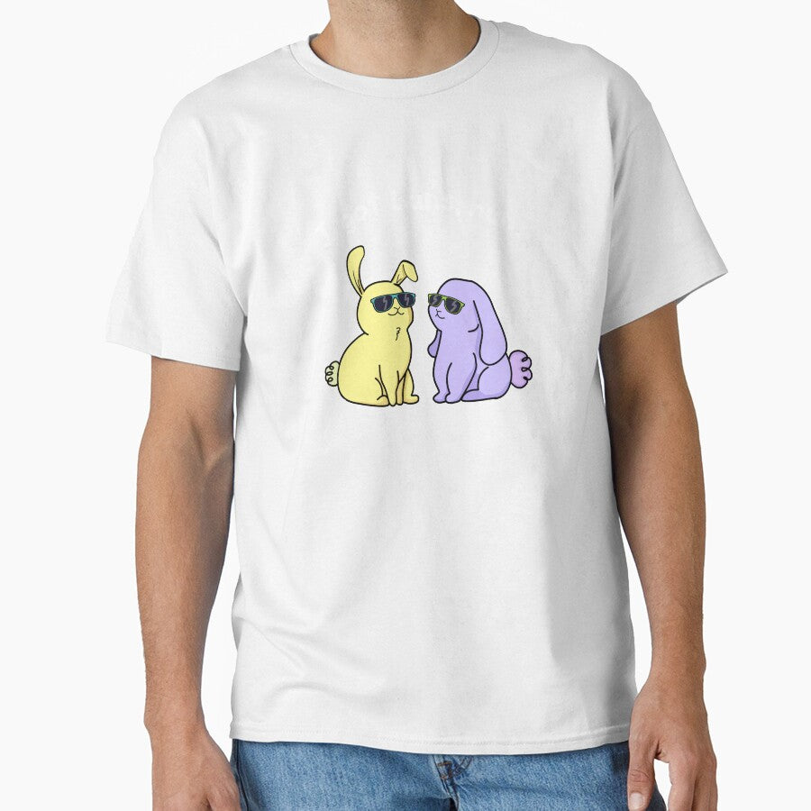 I Got Buns Hun Funny Bunny Rabbit Pun (Dark BG) by punnybone
