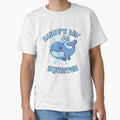 Daddy's Lil' Squirter  Funny Joke  Inappropriate  Raunchy  Adult Humor Hoodie Sarcastic Meme Gift Offensive Adorable Whale Squirter Design for Family Fun by MotivaChic