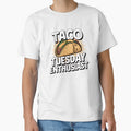 Taco Tuesday Enthusiasts – Fun Foodie Quote by Evolved Ape