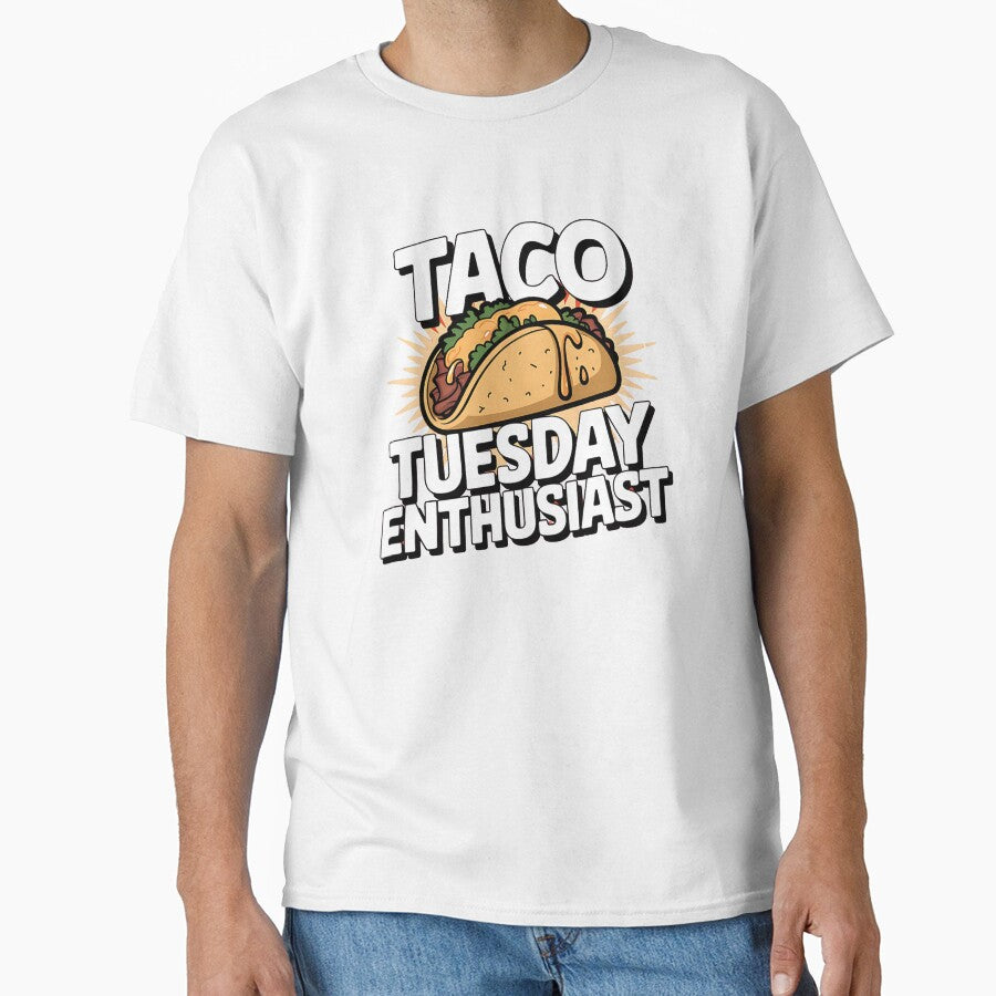 Taco Tuesday Enthusiasts – Fun Foodie Quote by Evolved Ape