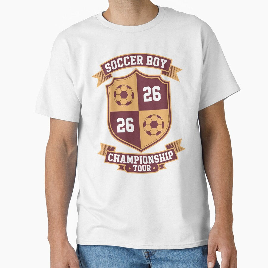 Mens Soccer Boy Brother Championship Tour 2026 by BlassmausArt