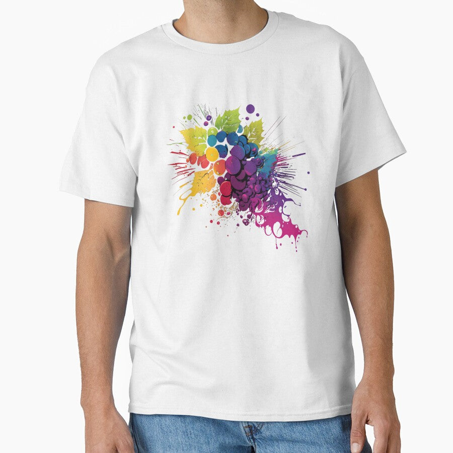 Grape Picture Pop Art Wine by Alper Billik