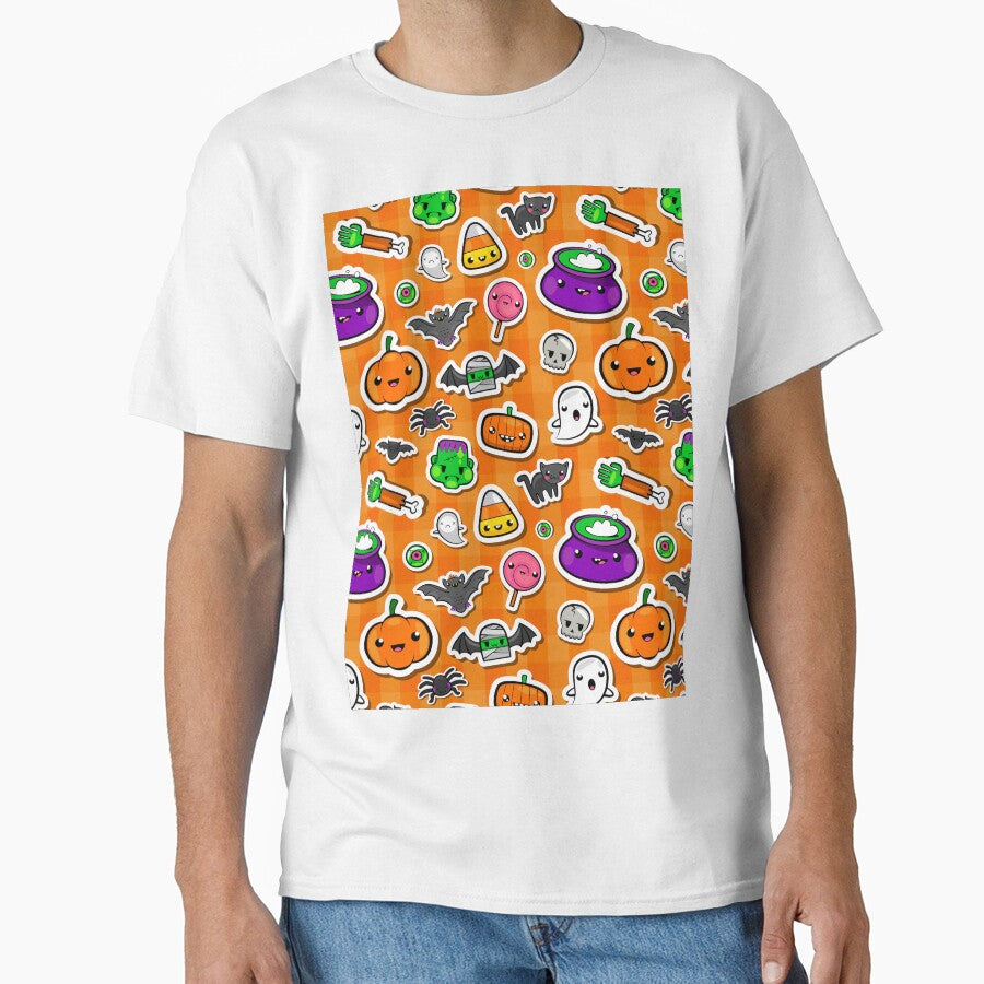 Cute Kawaii Halloween Pattern by TamGustam