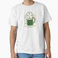 Good Luck Irish Brew – Retro St Patrick’s Beer Mug by Xatutik.art