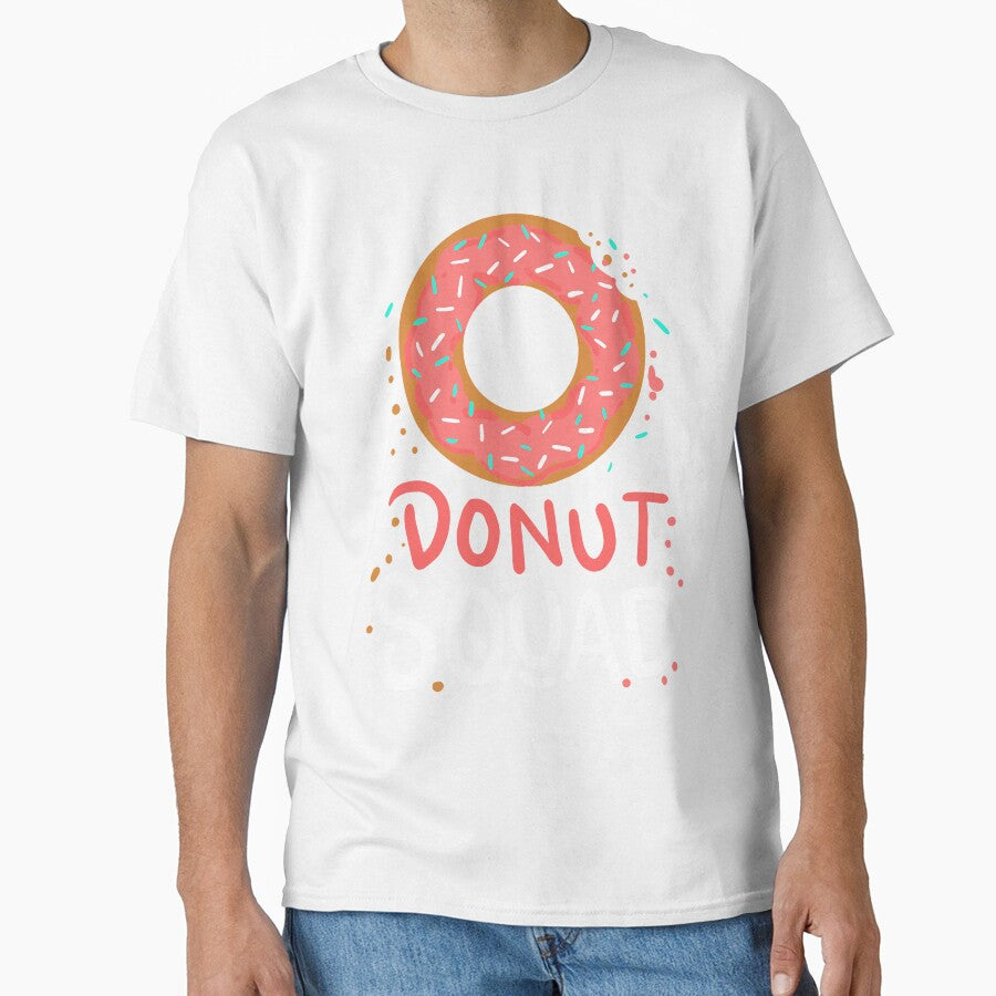 Funny Doughnut Day Donut Squad T-Shirt by JudyMann8258