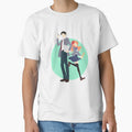Nozaki and Chiyo - Gekkan shoujo Nozaki-kun - minimalist anime print by AnimeDesignX