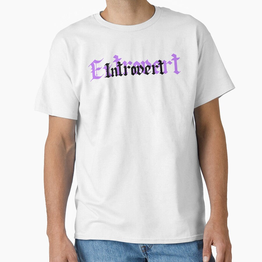 Cosmic Introvert T-Shirt - Unisex Heavy Cotton Tee, Introvert Theme, Funny Tee, Casual Wear, Birthday Present - introvert t shirts by UsandCoDesigns