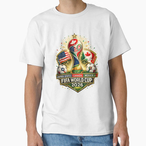 2026 Soccer Tournament USA Canada Mexico Trophy Design by CreativeNest Prints