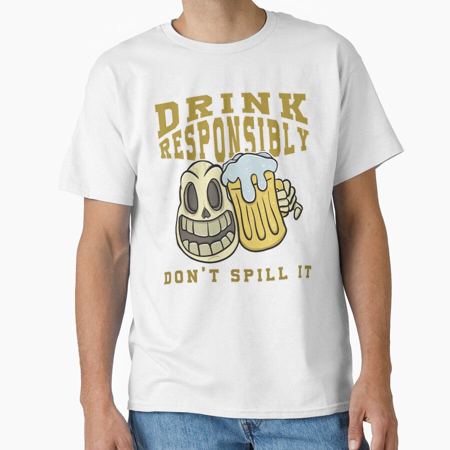 Don't Spill a Drop: Fun Beer Art for USA Enthusiasts by ImaginarStore