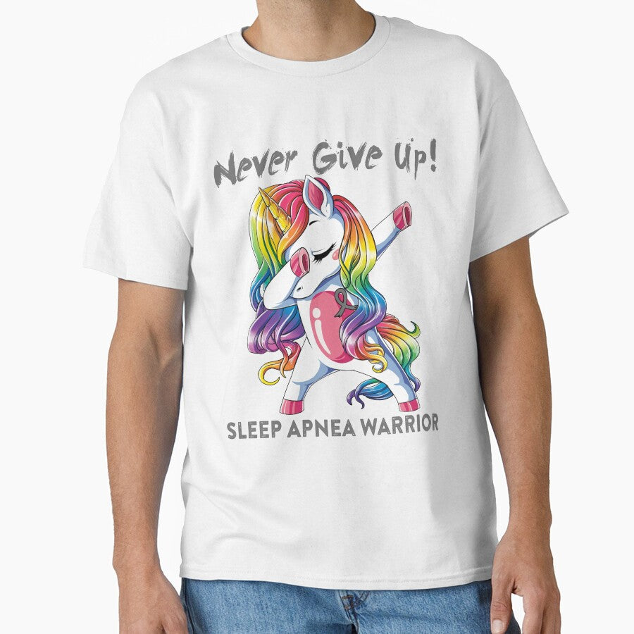 Sleep Apnea Warrior - Never Give Up! - Support Sleep Apnea Warrior Gifts by whlrcheryl