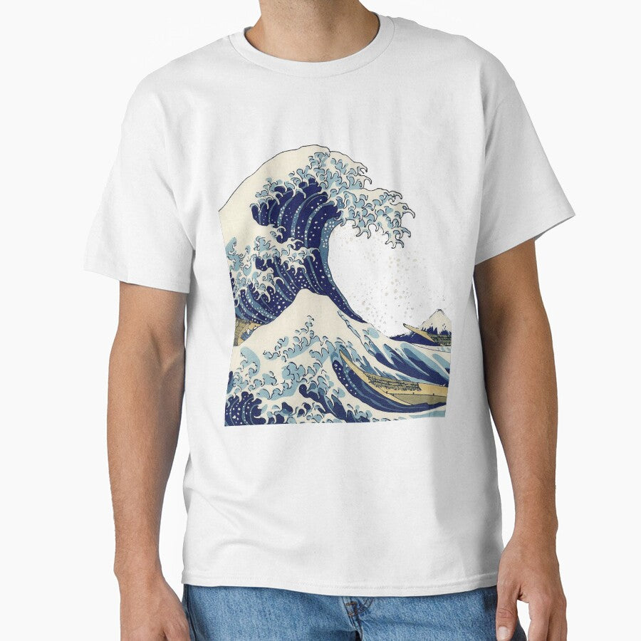 The Great Wave off Kanagawa by Hokusai by themobybrand