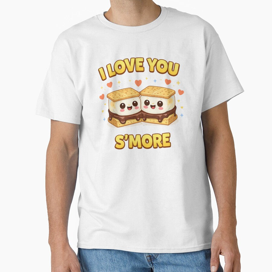 I Love You S’more Cute Food Pun by Papier Atelier Art