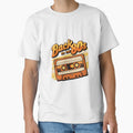 Back to the 80s Retro Cassette Tape Vintage 1980s Nostalgia Design by Valisdesign