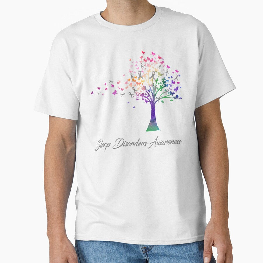 Ribbon Tree Faith Hope Love Sleep Disorders Awareness by Tadmab