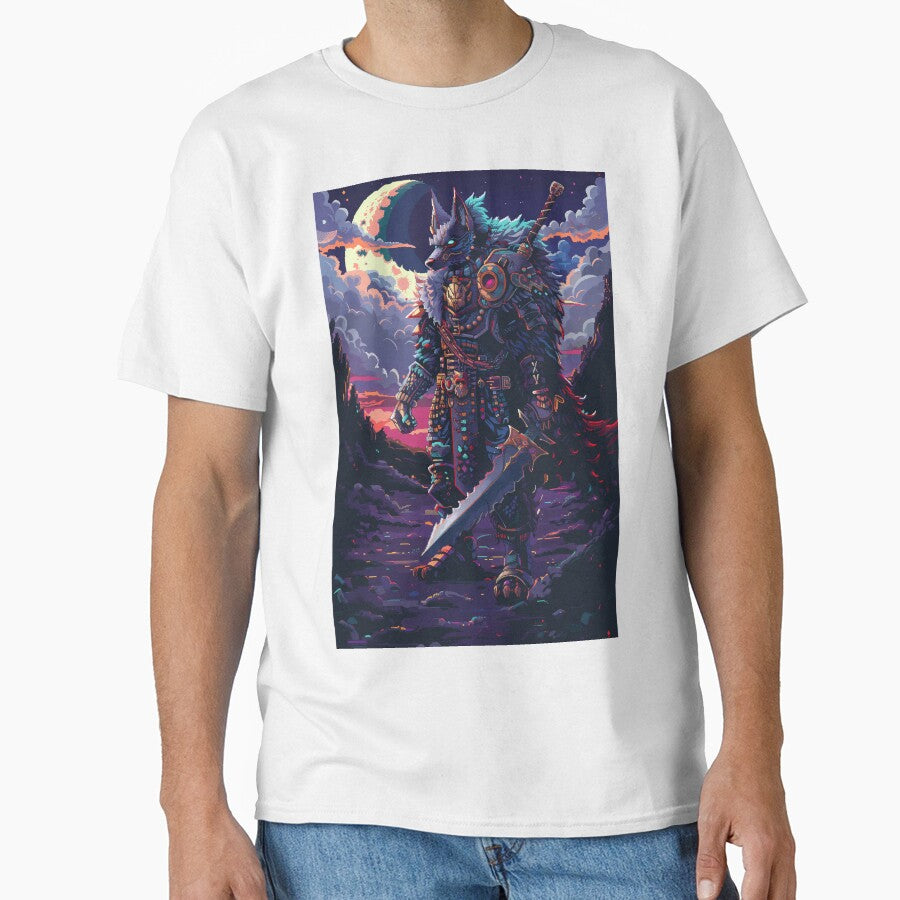 Wolf Knight Pixel Art by Kaos-Bit