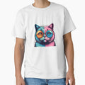 Pop-Art Cat: a colorful and fun illustration in the style of Andy Warhol. by MrGraffo