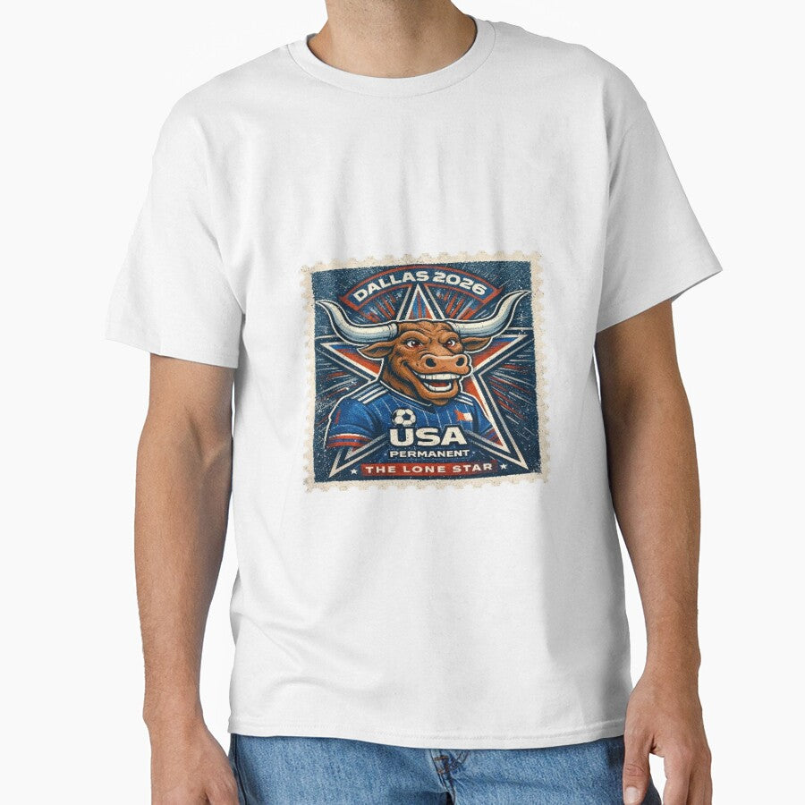 The Lone Star Kickoff: Dallas 2026 Commemorative Stamp by RDcollections