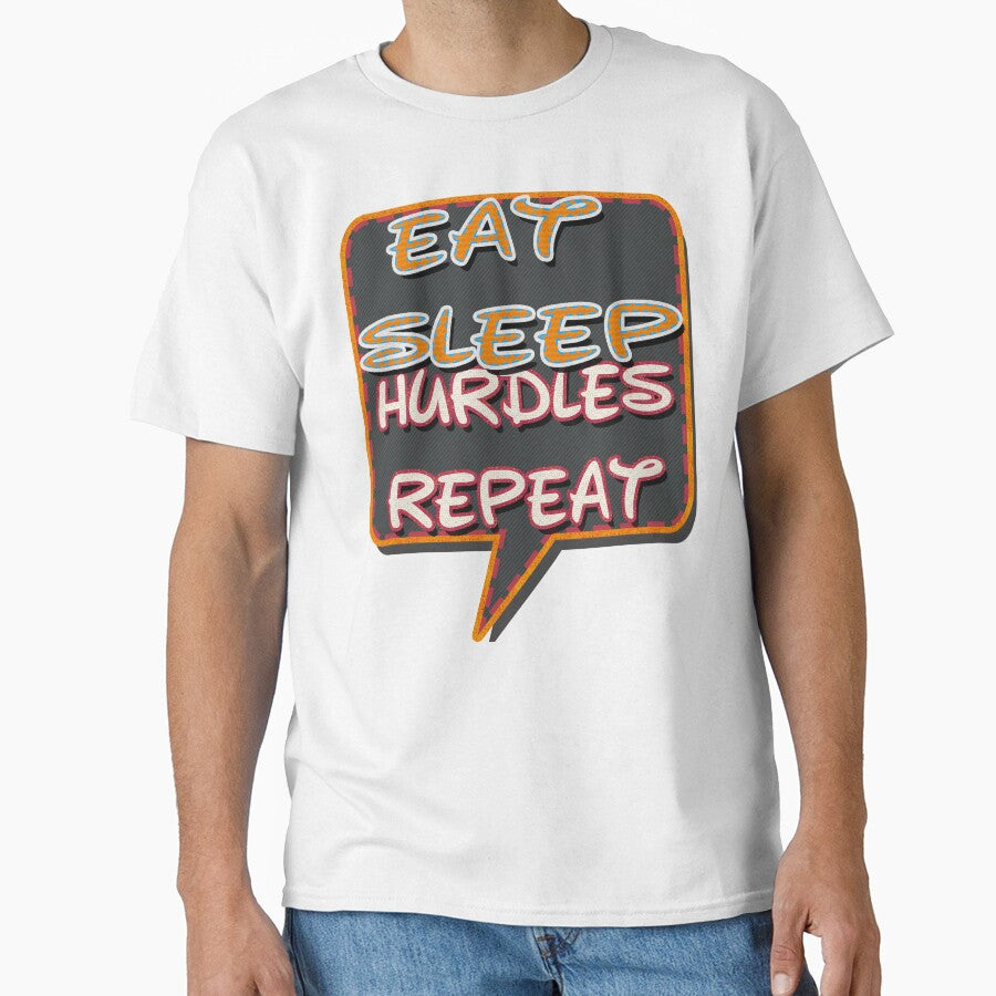 eat sleep hurdles repeat by hakiseller